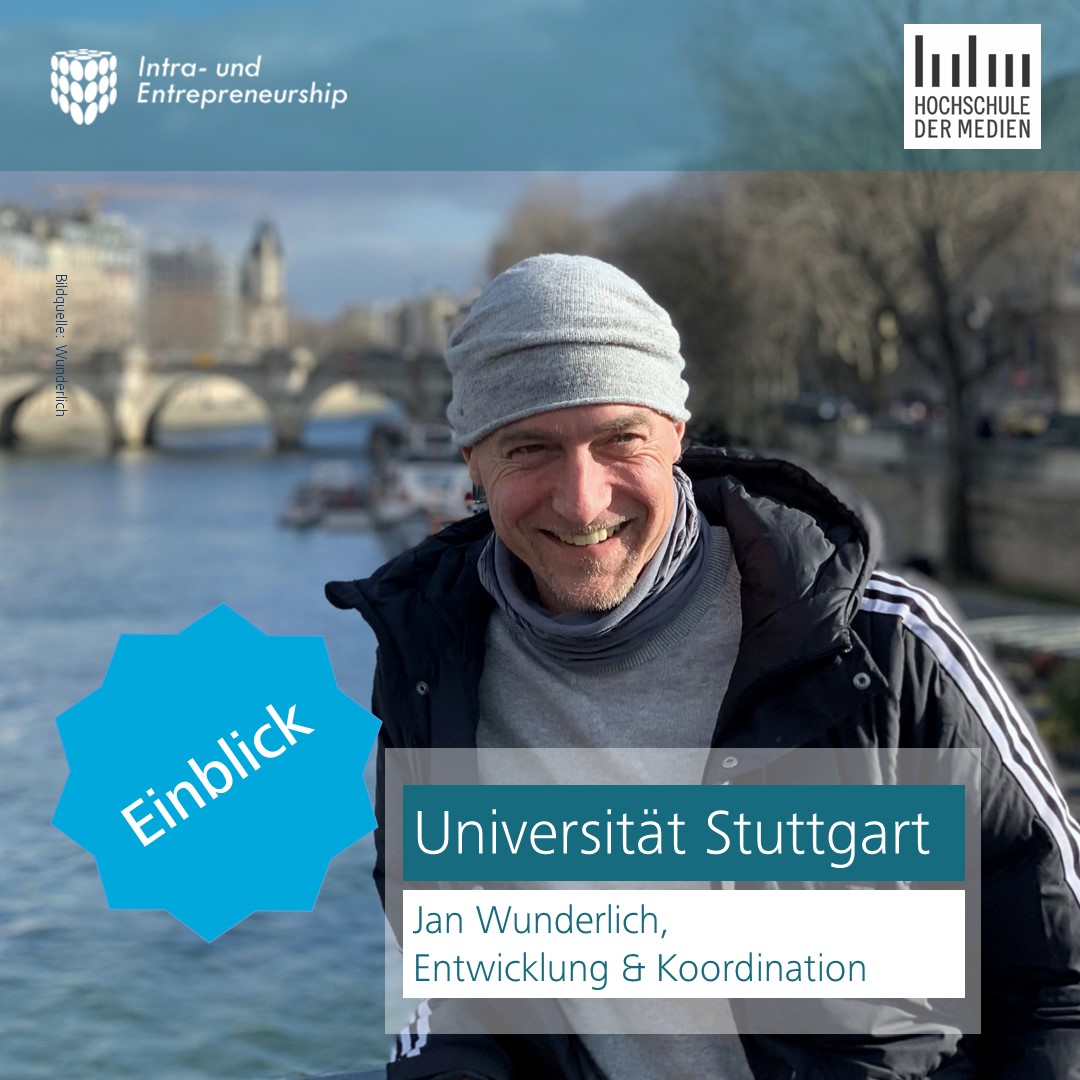 Jan Wunderlich, Entwicklung & Koordination, Universität Stuttgart