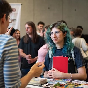 Großer Andrang am bdi-Stand - Gute Beratung!