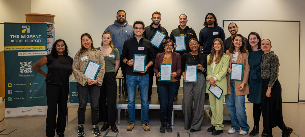 zur News The Migrant Accelerator Demo Day