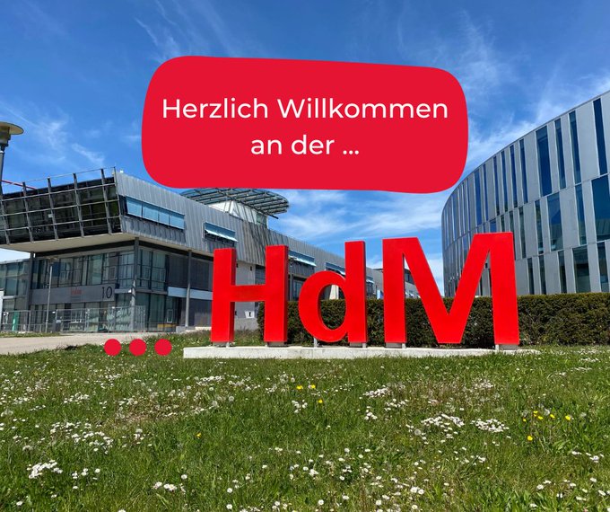 zur News Herzlich willkommen an der HdM! Wir begrüßen unsere neuen Studis!