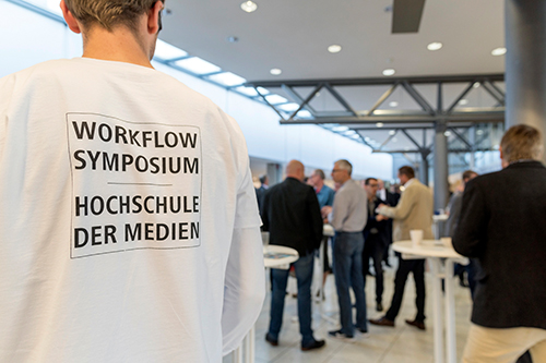 zur News Workflow Symposium an der Hochschule der Medien