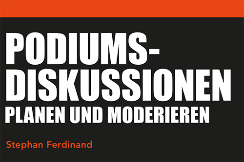 zum Newsartikel: Podiumsdiskussionen planen und moderieren