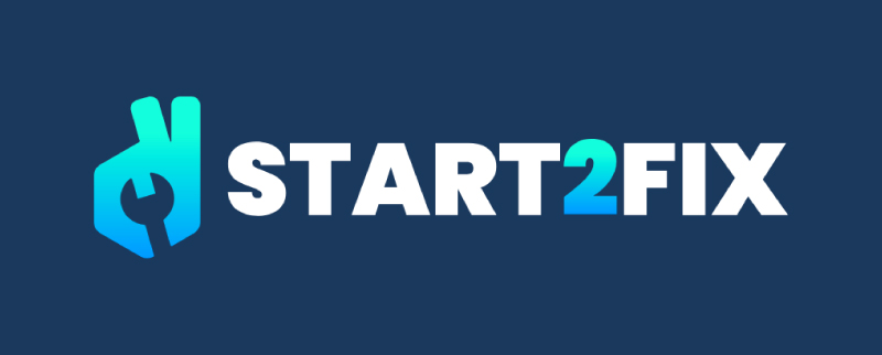 Logo des Teams start2fix mit Link zur Teamseite
