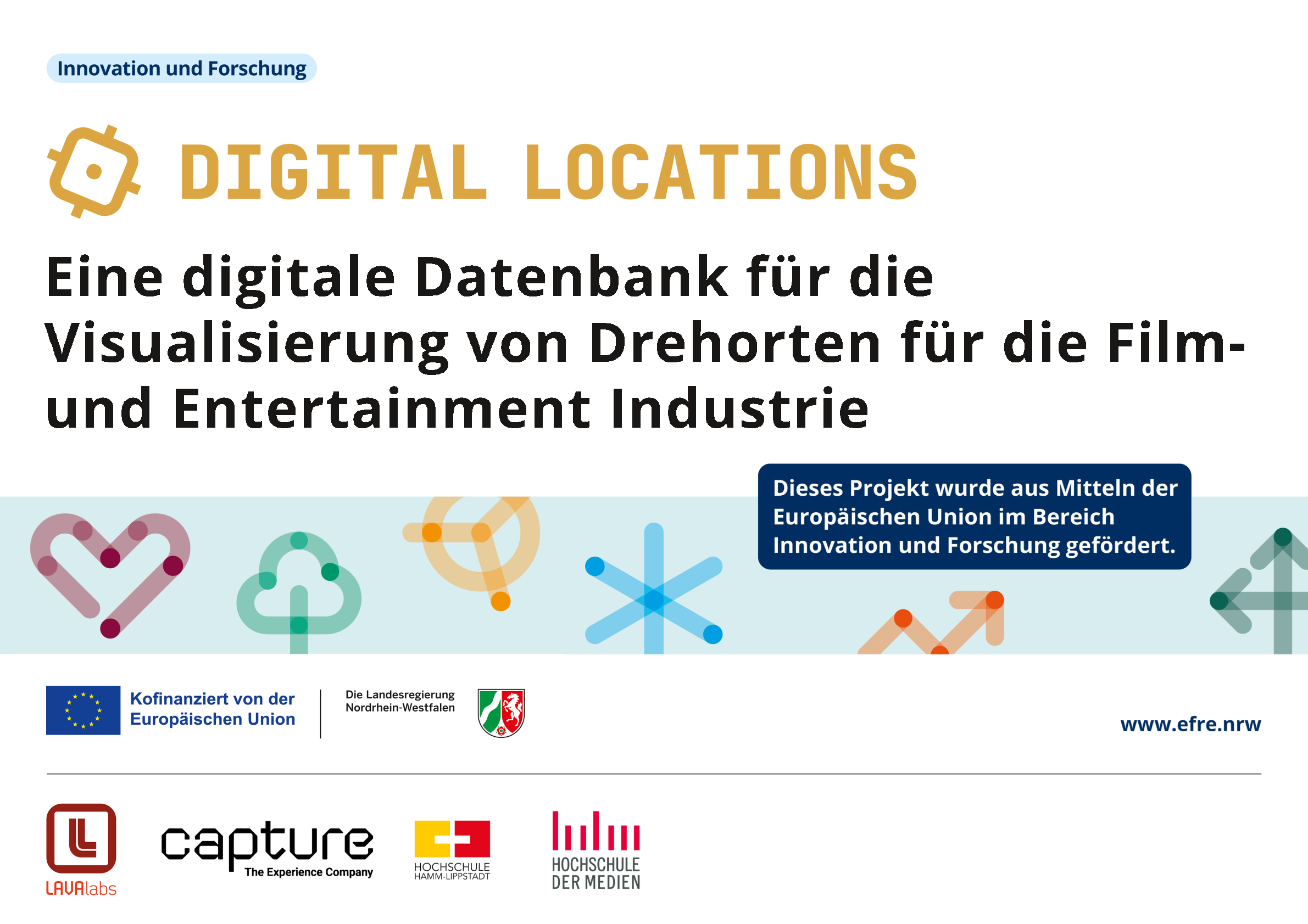 DigiLoc – Digital Locations Projektschild